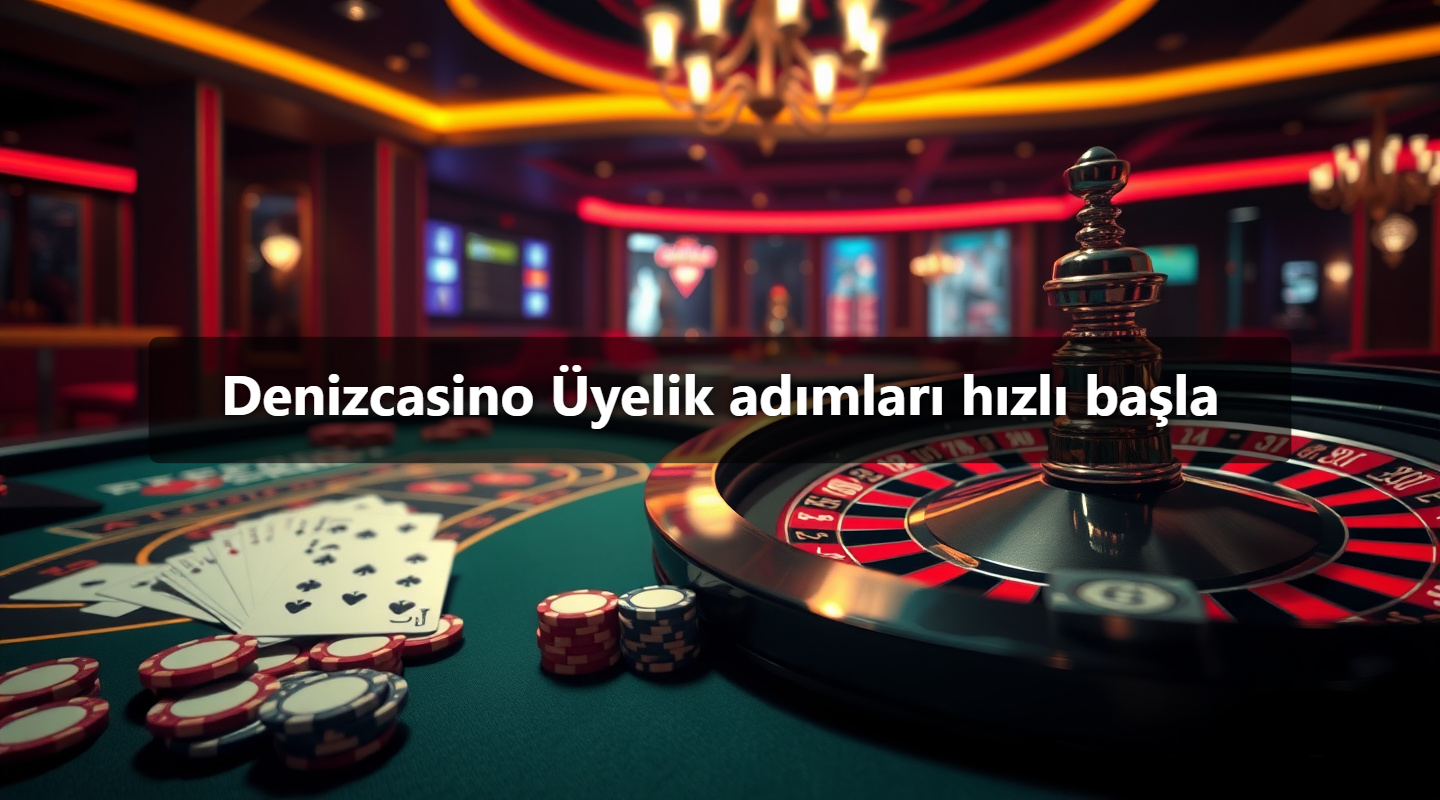 Denizcasino Üyelik adımları hızlı başla